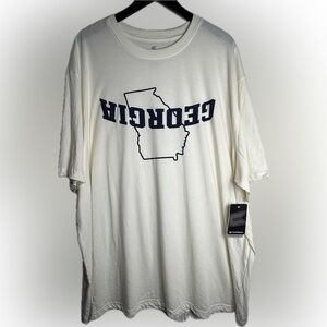 Upside DownGeorgia State Graphic Crewneck T‑Shirt
